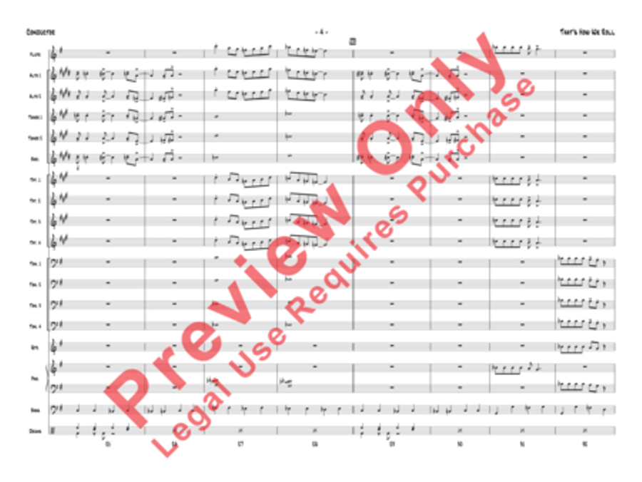 That's How We Roll Jazz Ensemble scores gallery preview page 20