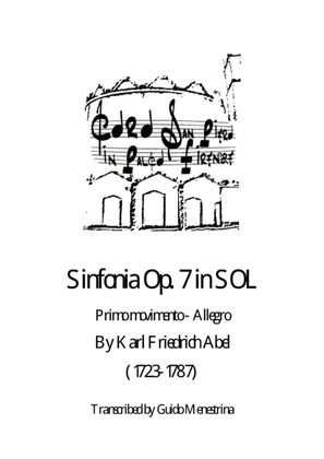Karl Friedrich Abel - Sinfonia Op. 7 n. 1 - Primo Movimento - Allegro