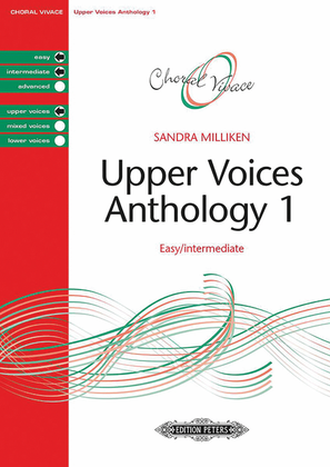 Book cover for Choral Vivace Upper Voices Anthology 1
