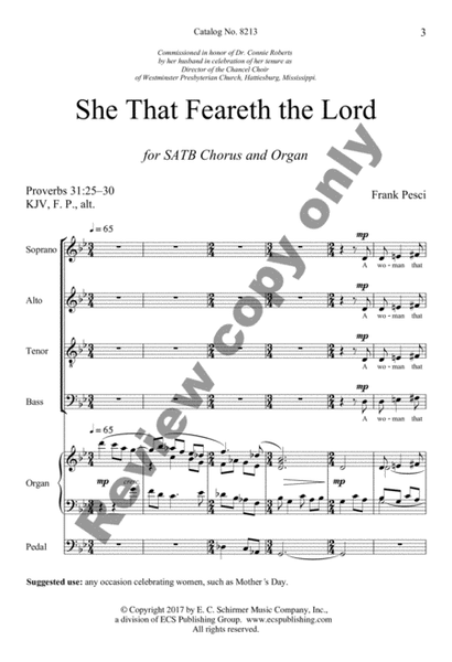 She That Feareth the Lord image number null