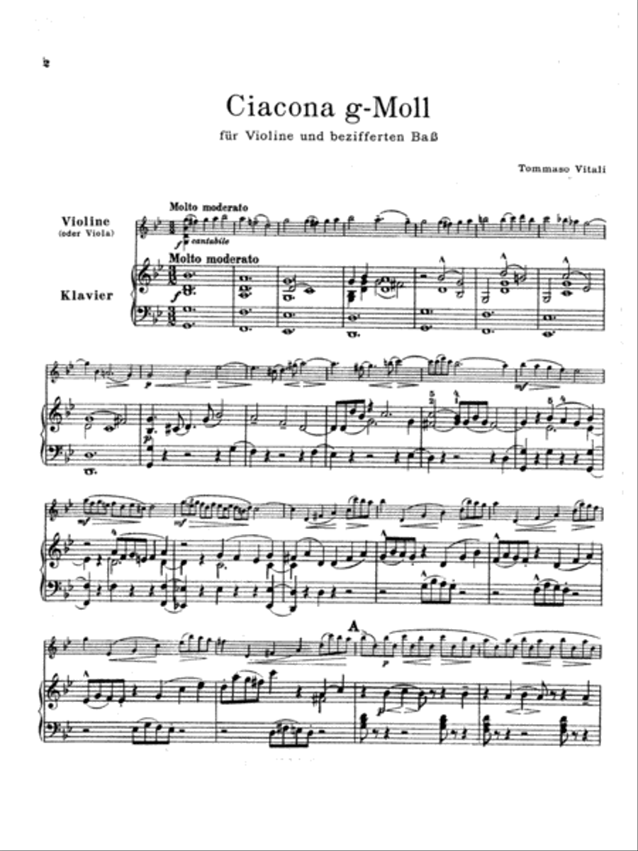 Chaconne in G Minor Small Ensemble scores gallery preview page 3
