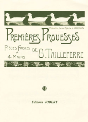 Book cover for Premieres Prouesses - 6 Pieces Faciles