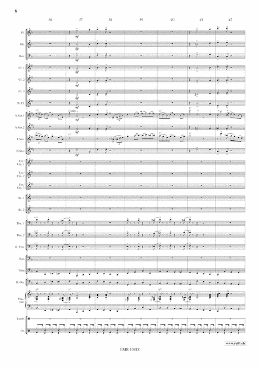 Freedom Concert Band scores gallery preview page 9