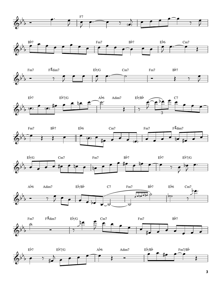 Stuffy Stuffy Tenor Saxophone scores gallery preview page 3