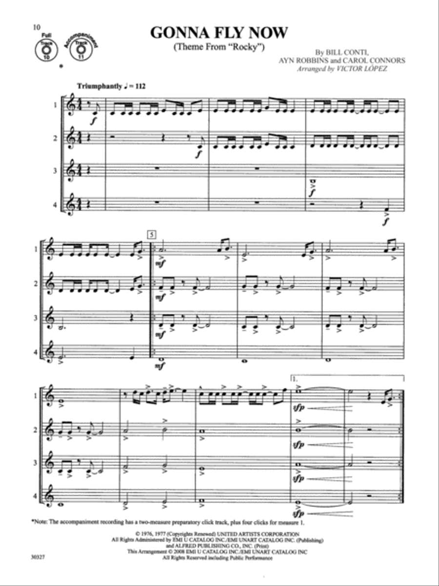 Flex-Ability More Pops -- Solo-Duet-Trio-Quartet with Optional Accompaniment Small Ensemble scores gallery preview page 4