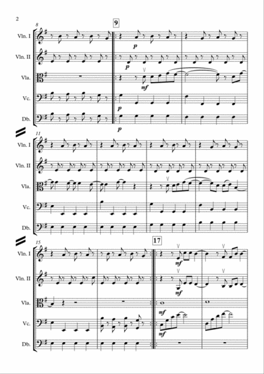 Titanium String Orchestra scores gallery preview page 2