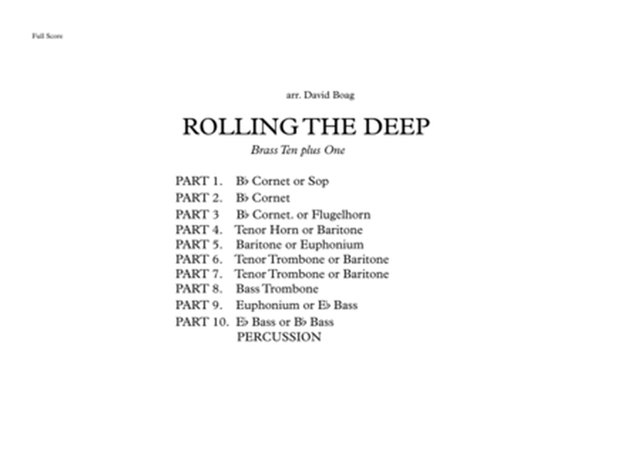 ROLLING THE DEEP: BRASS TEN + 1 image number null