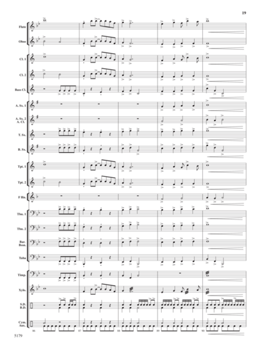 American Journey American Journey Concert Band scores gallery preview page 18