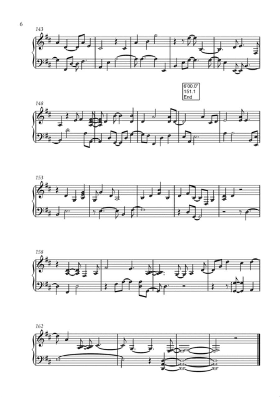 None But Jesus Piano, Vocal, Guitar scores gallery preview page 6
