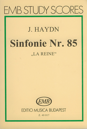 Sinfonie Nr. 85 (B-Dur) La Reine