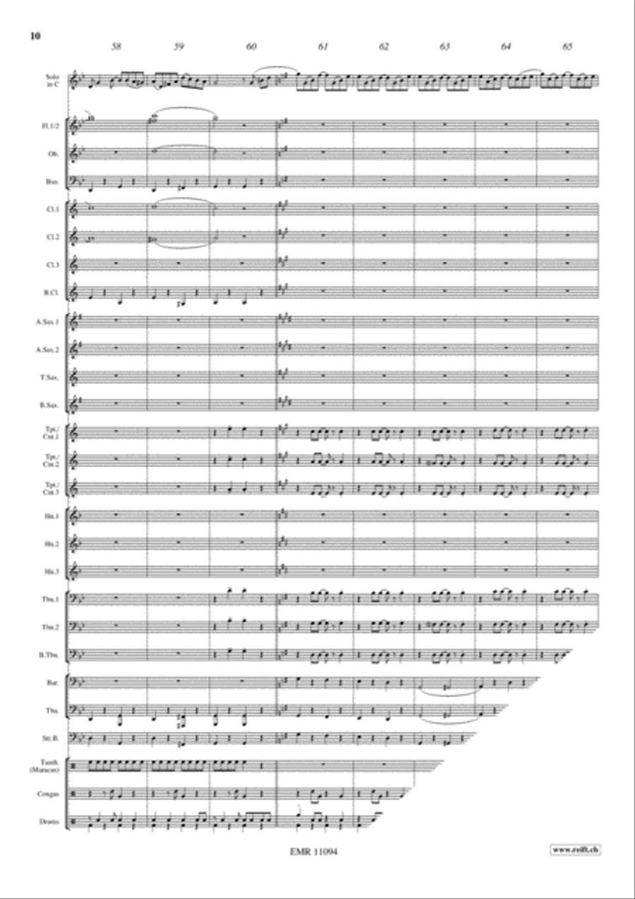 Tico-Tico Concert Band scores gallery preview page 11
