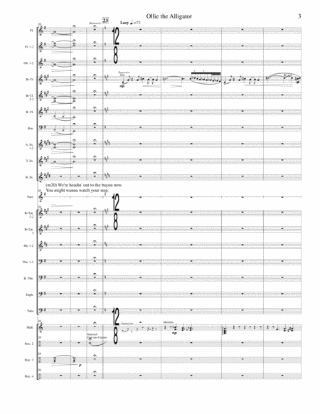 Ollie the Alligator (BAND score/parts) image number null