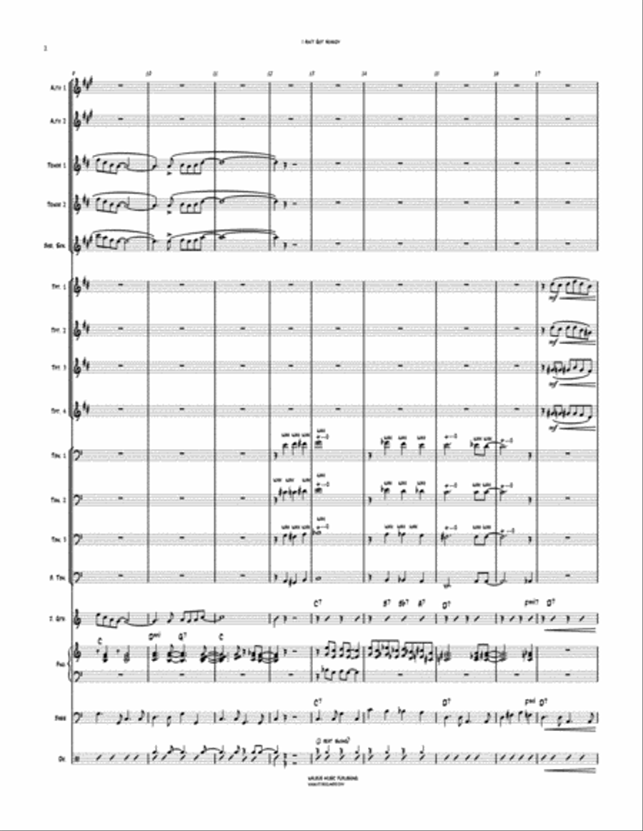I Ain't Got Nobody Big Band scores gallery preview page 3