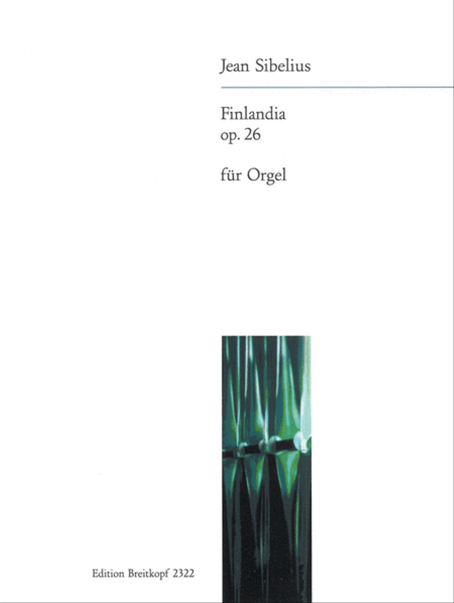 Finlandia Op. 26 Organ scores gallery preview page 1