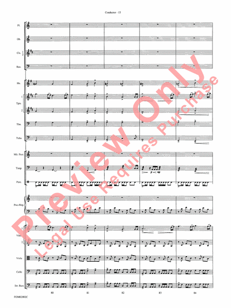 The Lord of the Rings: The Fellowship of the Ring by Howard Shore Full Orchestra - Sheet Music