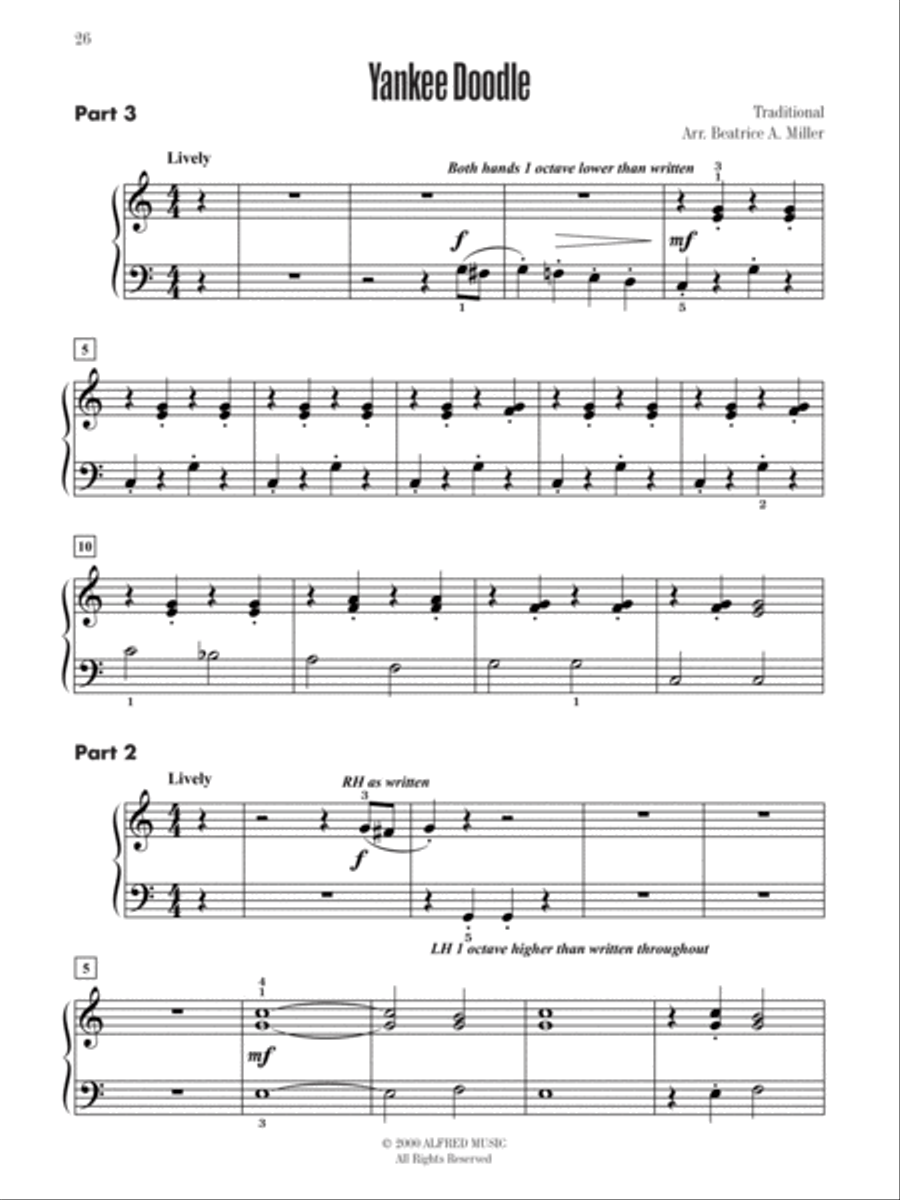 Contest Winners for Three, Book 3 Small Ensemble scores gallery preview page 8