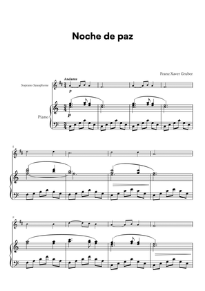 Franz Xaver Gruber - Noche de paz (for Soprano Saxophone and Piano)