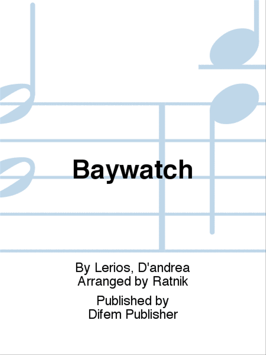 Baywatch Concert Band scores gallery preview page 1
