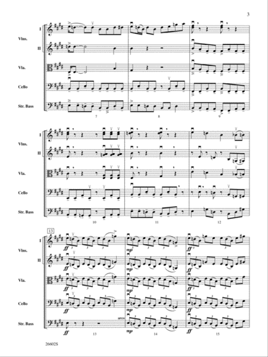 Rockin' It!: Score String Orchestra scores gallery preview page 3