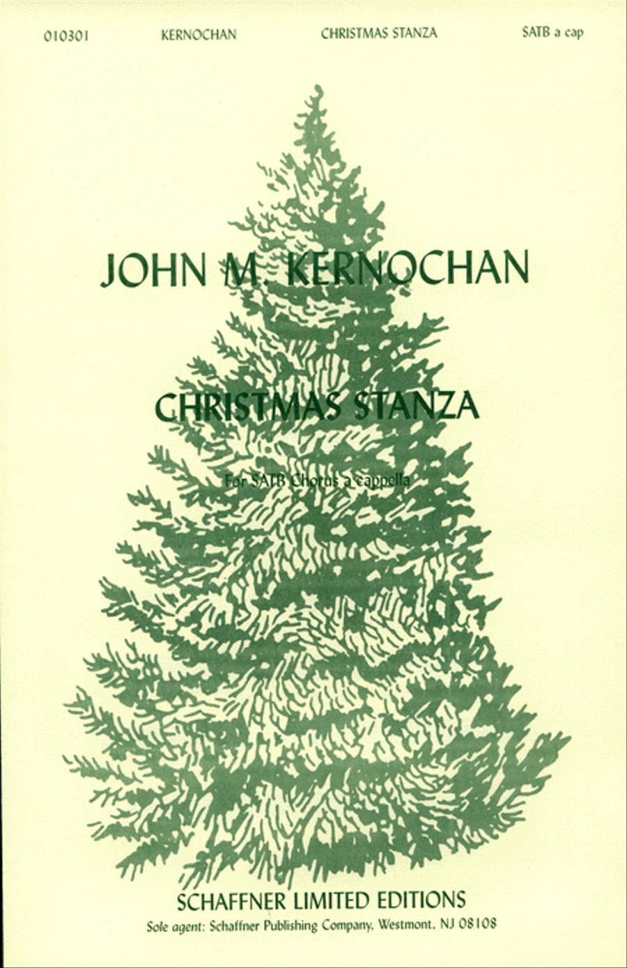 Christmas Stanza Christmas Stanza 4-Part scores gallery preview page 1