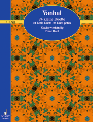 Book cover for 24 Little Duets