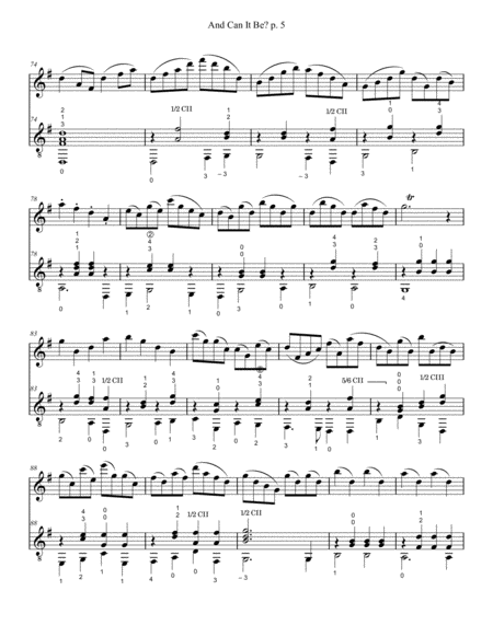And Can It Be? for Flute (C instrument) and Guitar image number null