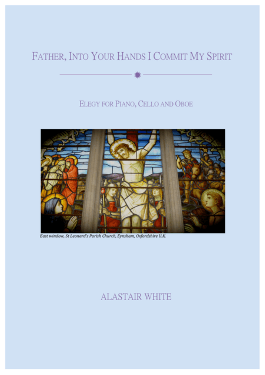 Elegy for piano, cello and oboe Small Ensemble scores gallery preview page 1