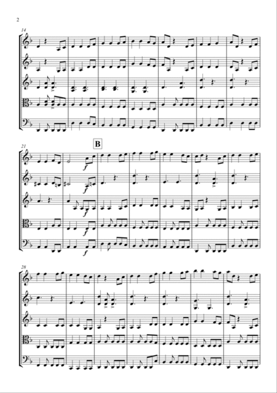 Pirates Of The Caribbean String Orchestra scores gallery preview page 4