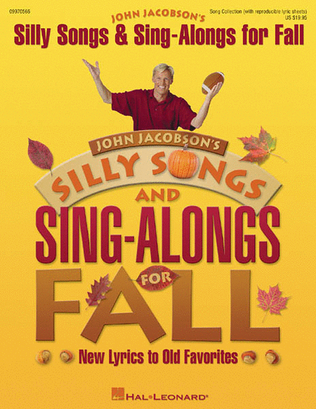 Book cover for Silly Songs and Sing-Alongs for Fall