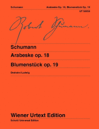 Book cover for Arabeske and Blumenstück