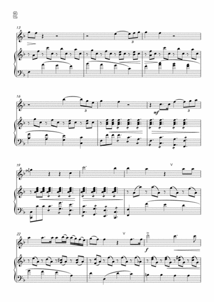 Beethoven-Adelaide,for Violin and Piano image number null