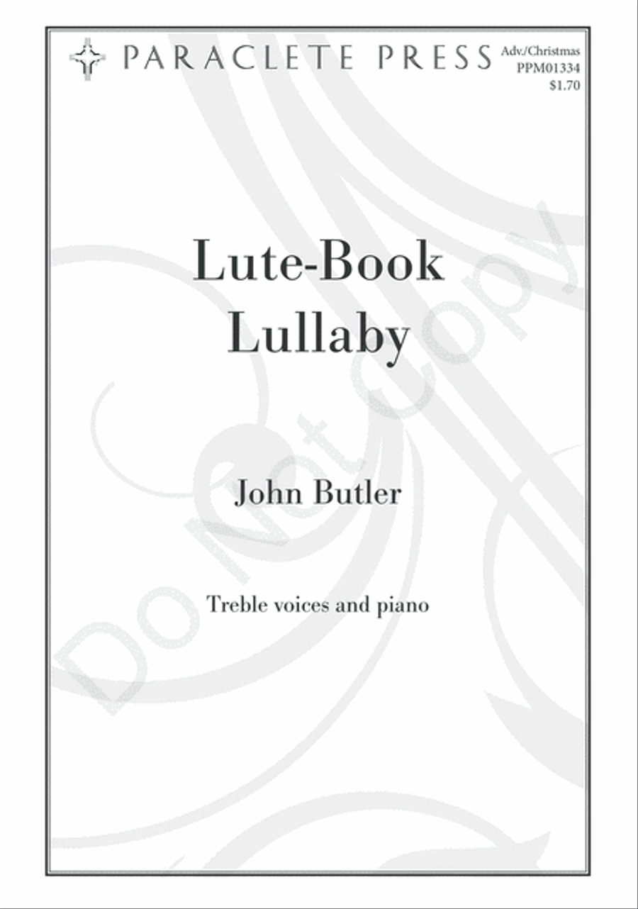 Lute-Book Lullaby Lute-Book Lullaby Women's Choir scores gallery preview page 2