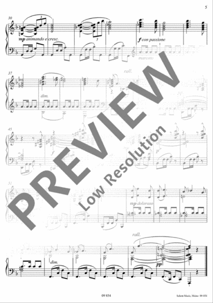 A little Tango Piano Solo scores gallery preview page 6