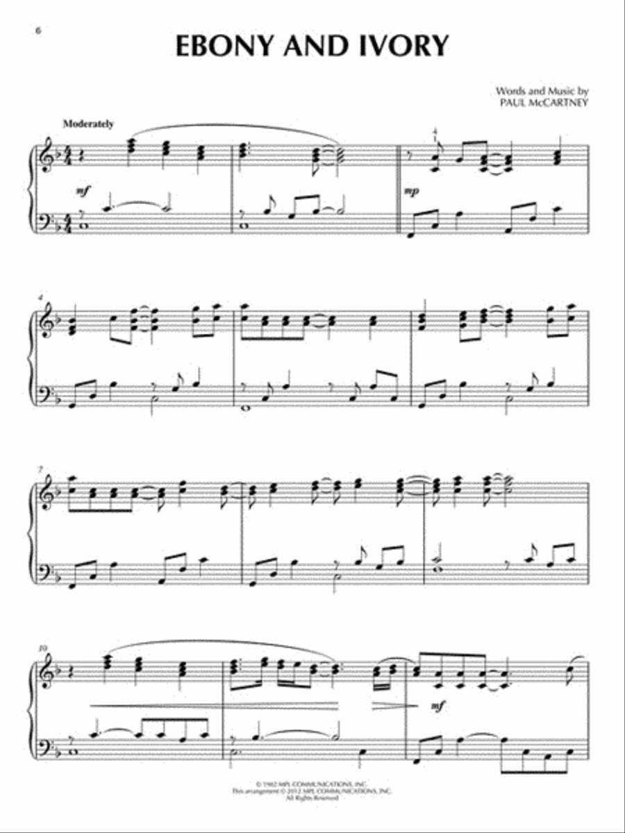 Stevie Wonder for Piano Solo Piano Solo scores gallery preview page 4