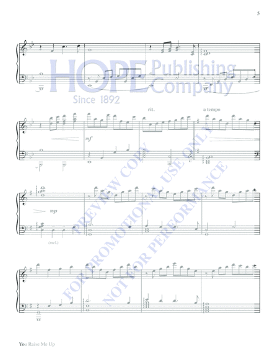 Inspirations: for Solo Piano - Score Piano Solo scores gallery preview page 9