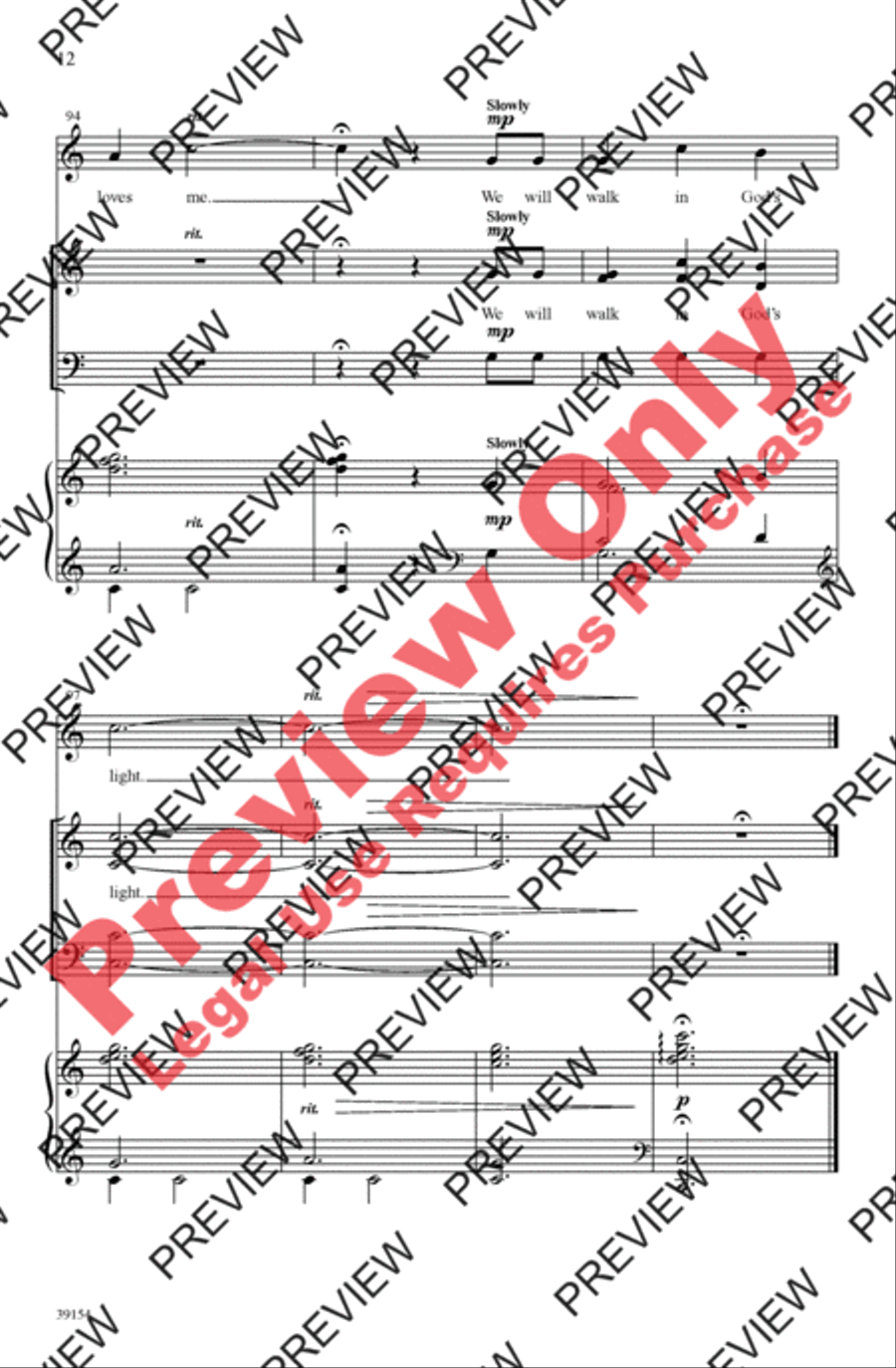 All God's Children All God's Children 4-Part scores gallery preview page 12