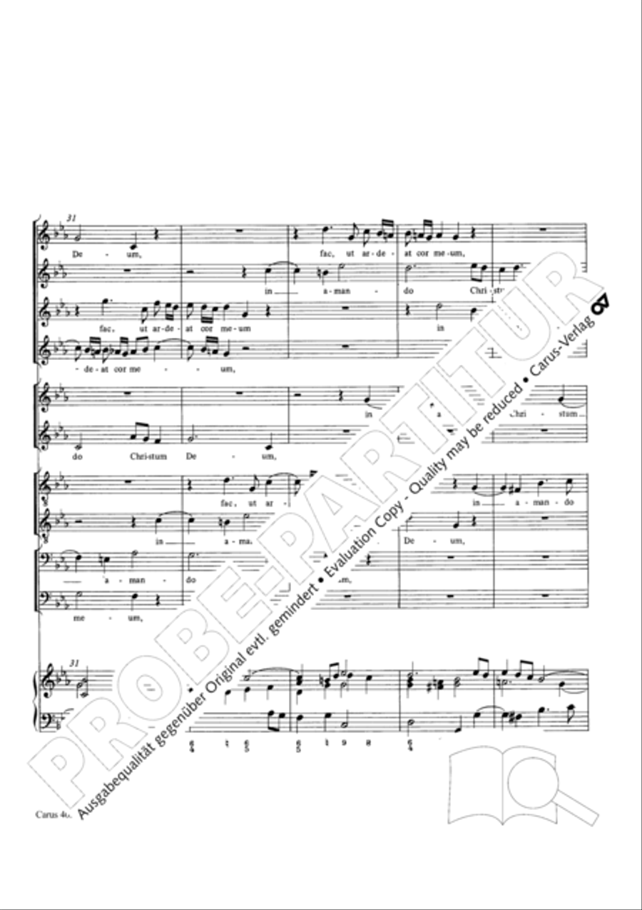 Stabat mater Choir scores gallery preview page 45