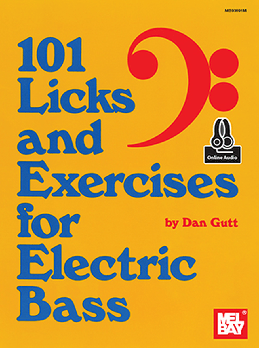 101 Licks and Exercises for Electric Bass Bass Guitar scores gallery preview page 1