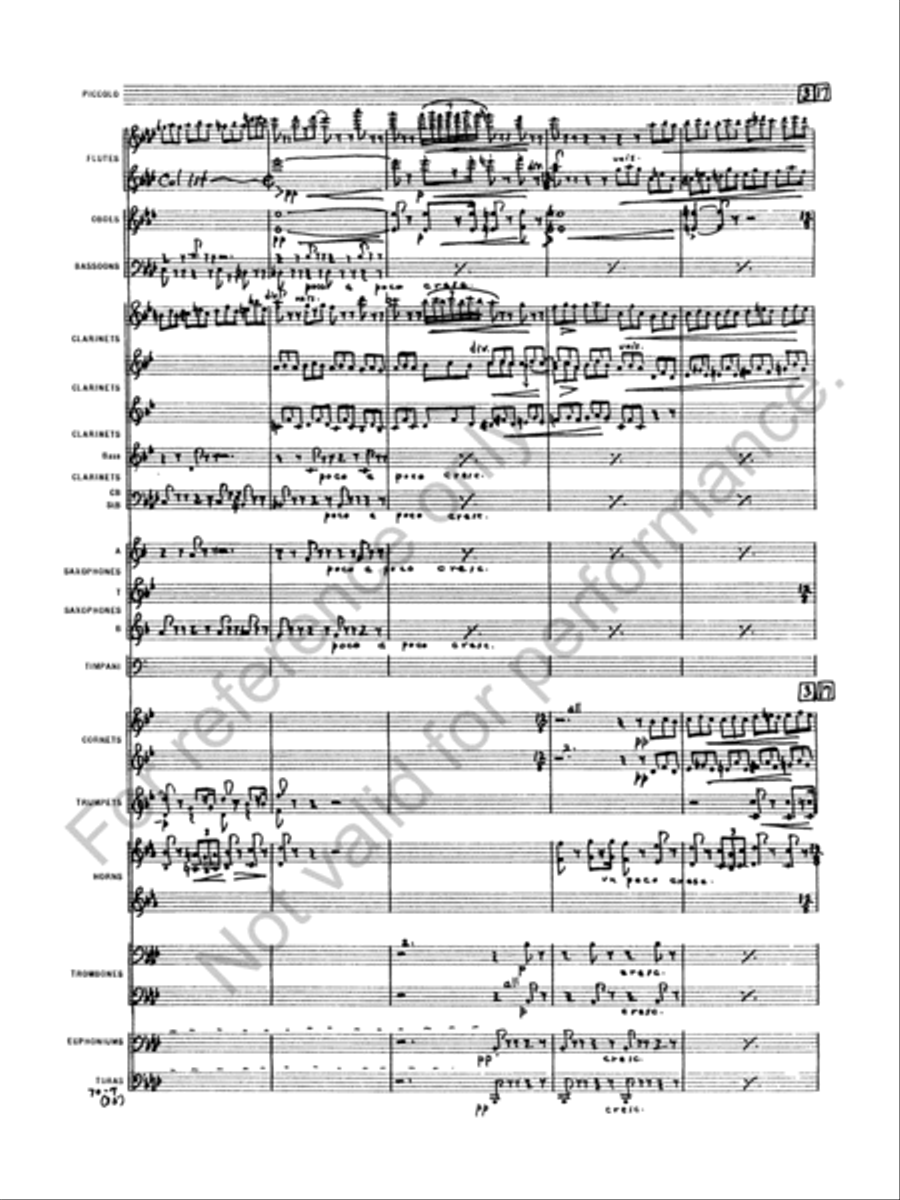 Symphony No. 6 Concert Band scores gallery preview page 9