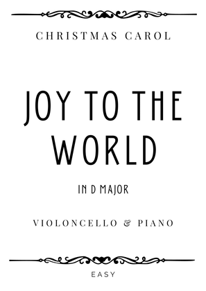 Book cover for Mason - Joy to the World in D Major - Easy