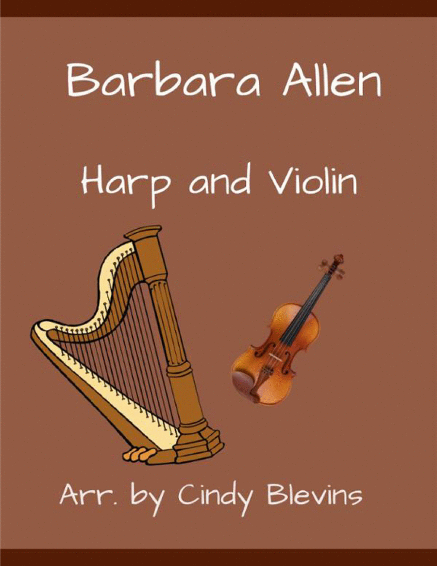 Barbara Allen, for Harp and Violin image number null