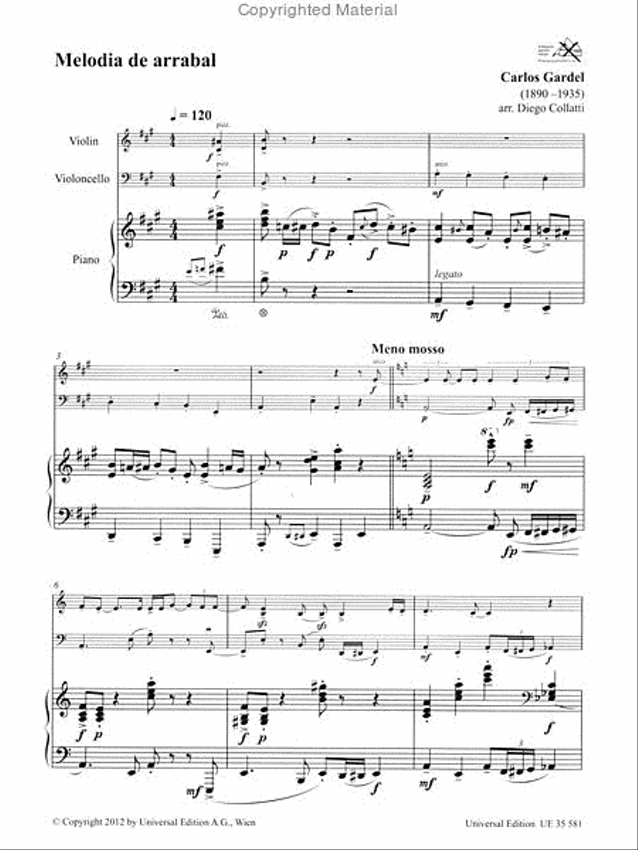 Tango Trio Chamber Music scores gallery preview page 2