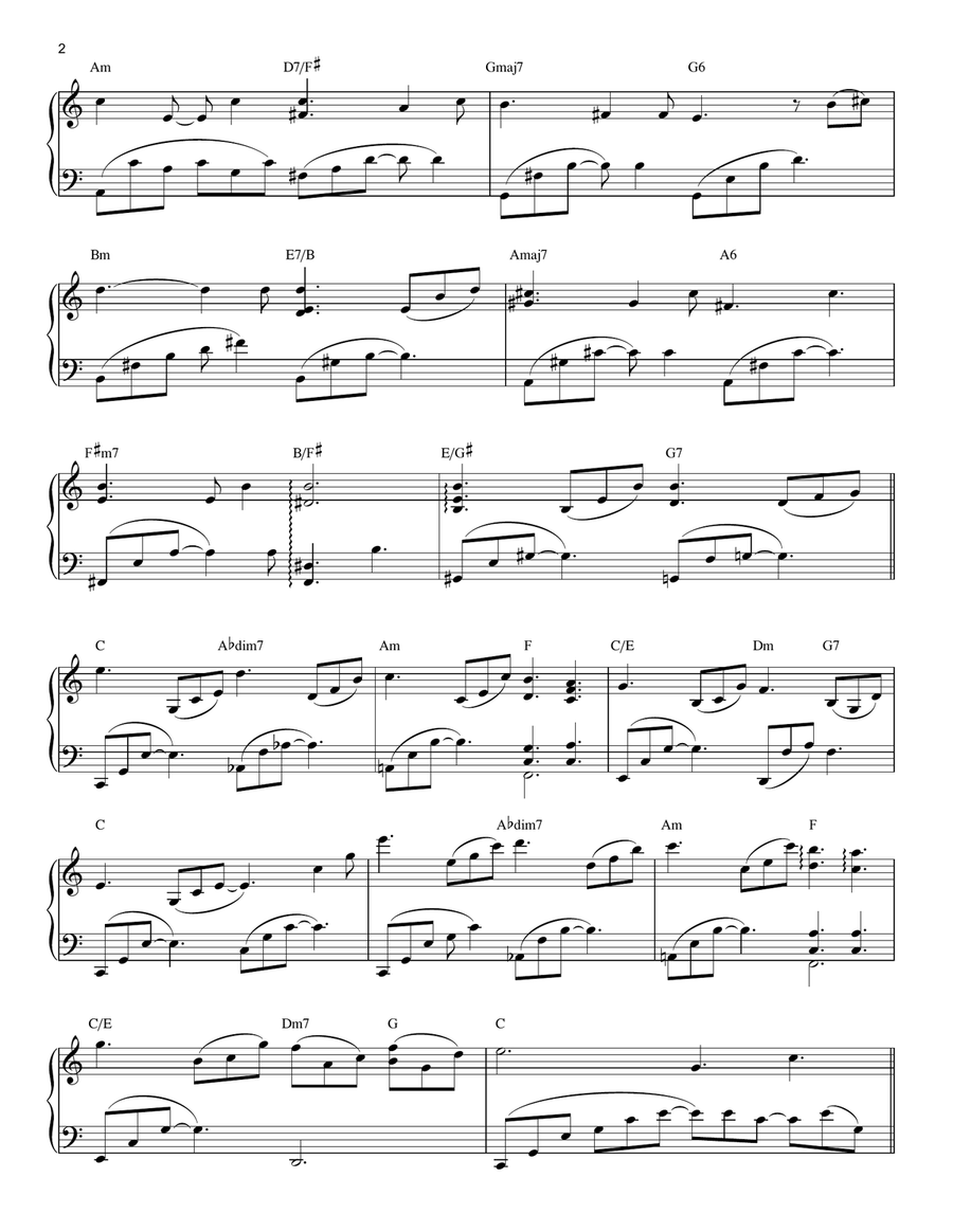 Dreams Piano Solo scores gallery preview page 2
