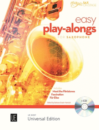 Book cover for Easy Play-Alongs for Alto Saxophone