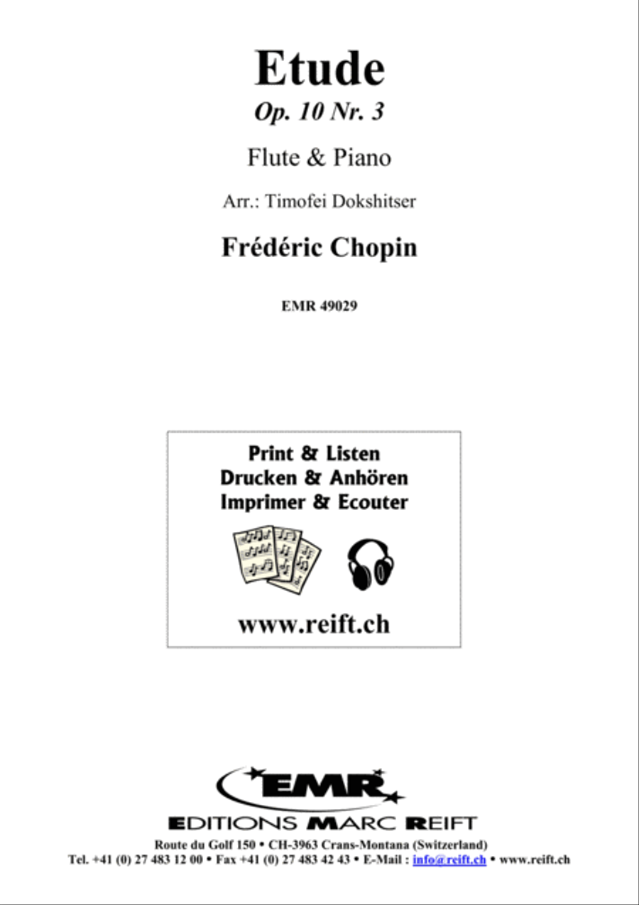 Etude Etude Flute Solo scores gallery preview page 1