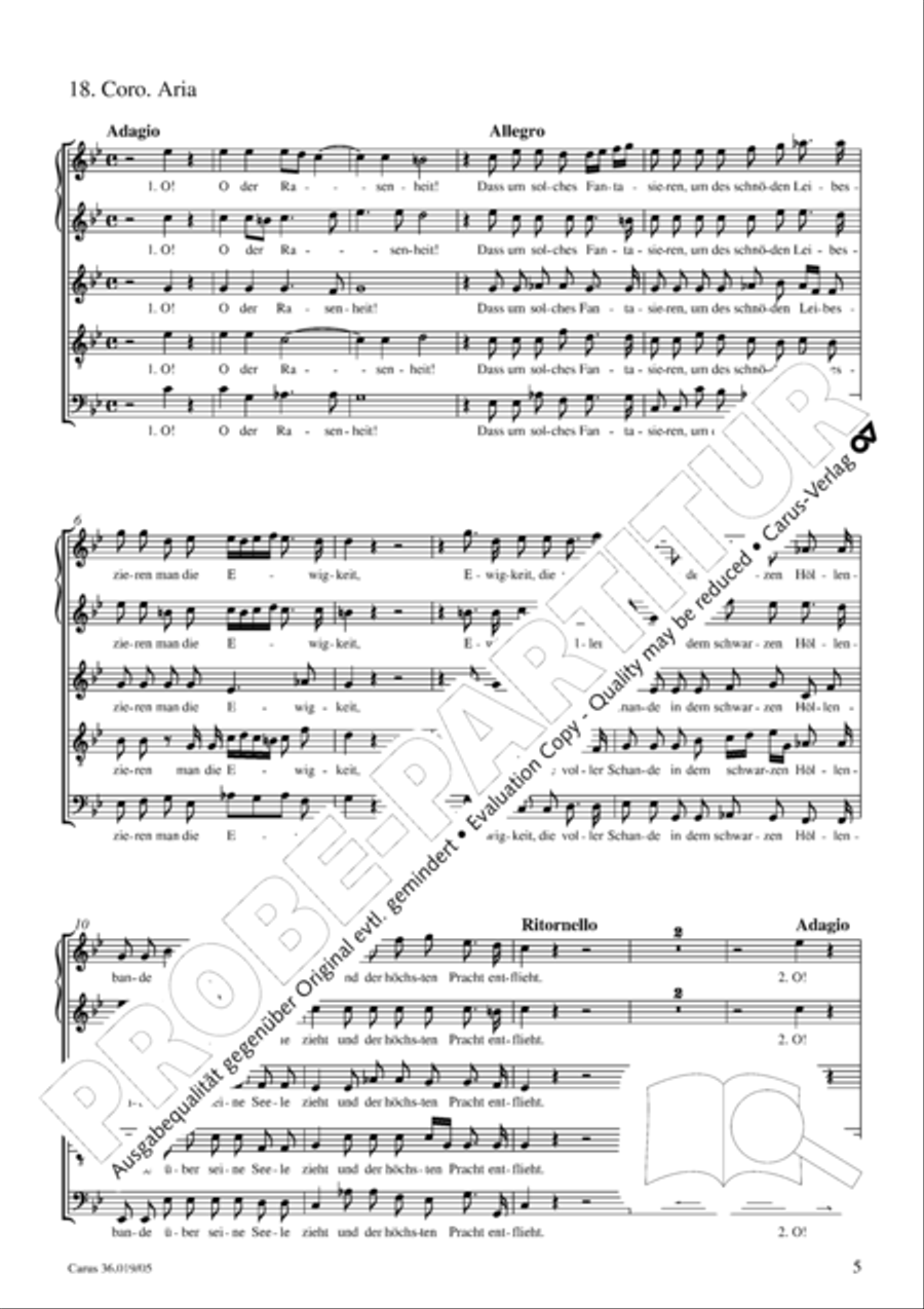 Last Judgment (Das jungste Gericht) SSATB scores gallery preview page 5