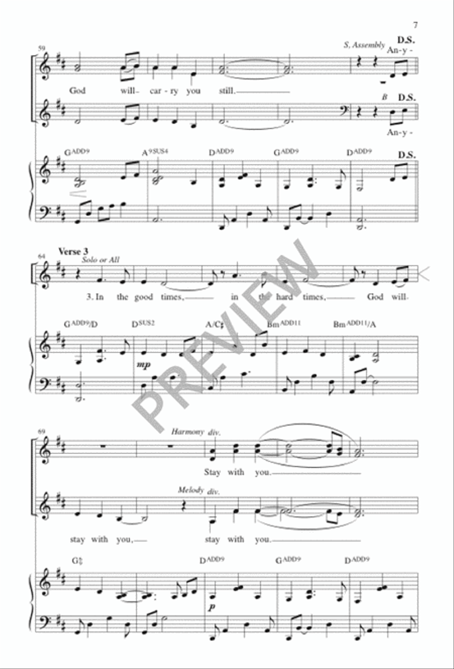 In the Morning, in the Evening 4-Part scores gallery preview page 8