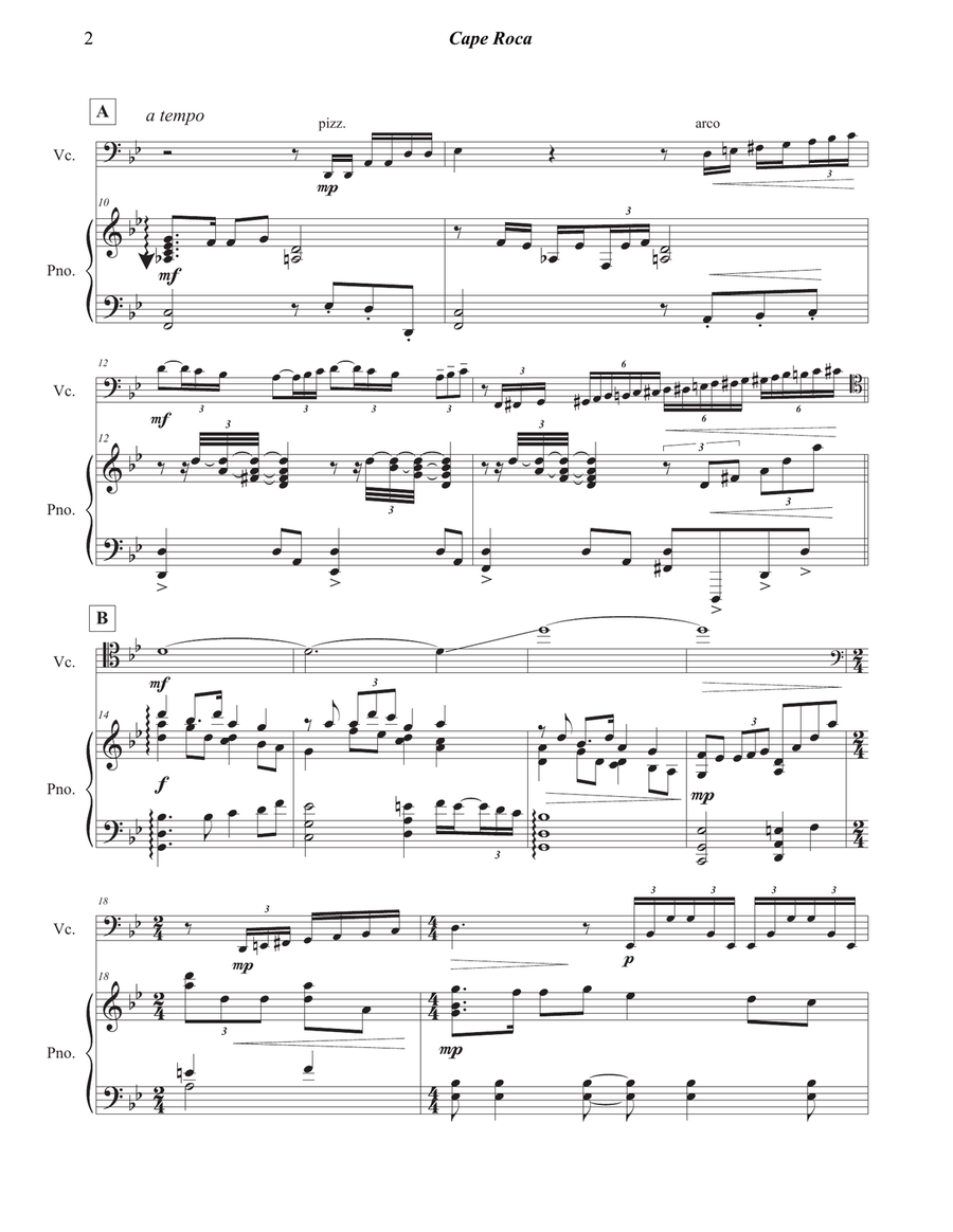 Cape Roca String Duet scores gallery preview page 4