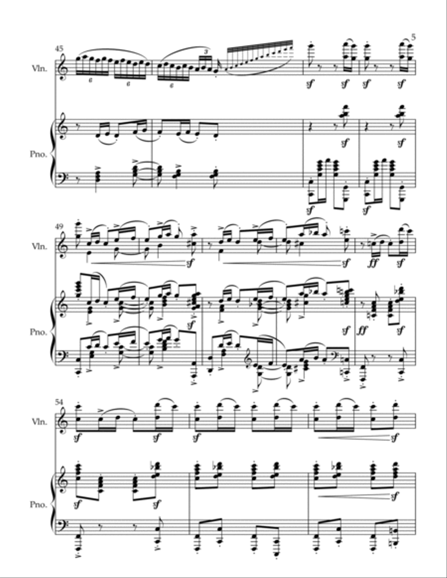 Polka #2 Violin Solo scores gallery preview page 5