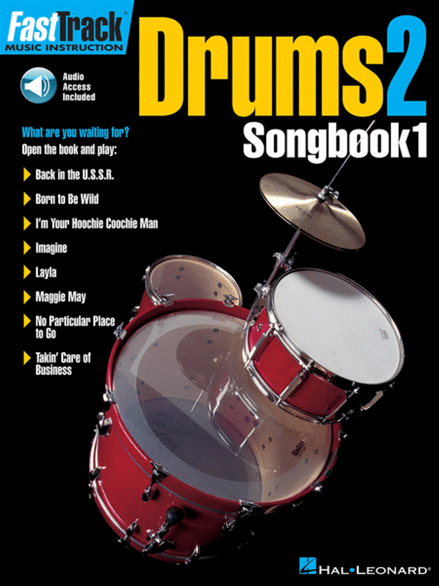 FastTrack Drums Songbook 1 – Level 2 by Various Drums - Sheet Music